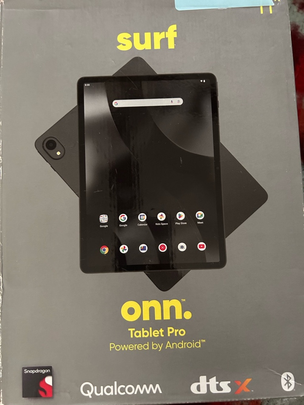 On Running onn. Tablet Pro - Black